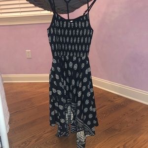 Small Band of Gypsies Paisley Patterned Midi Dress